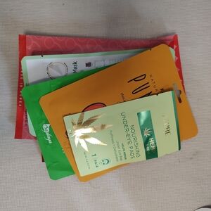 Purederm Nourishing Skincare Mask Set - Red, Green, Orange